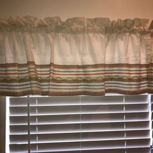 Vintage Valance Curtains Size  56 x 15